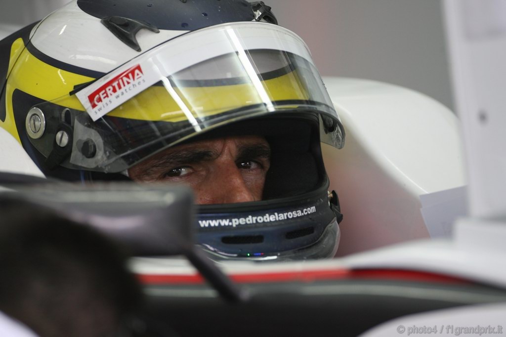 GP Germania, Prove Libere 1, Venerdi', Pedro de la Rosa (ESP), BMW Sauber F1 Team, C29 