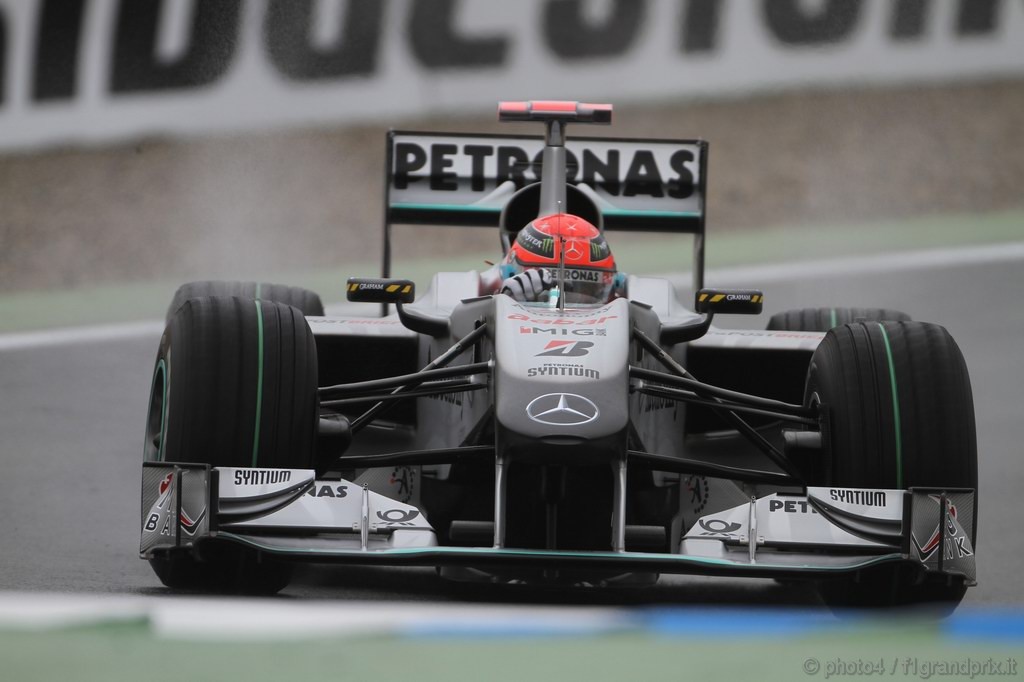 GP Germania, Prove Libere 1, Venerdi', Michael Schumacher (GER), Mercedes GP  F1 Team, MGP W01 