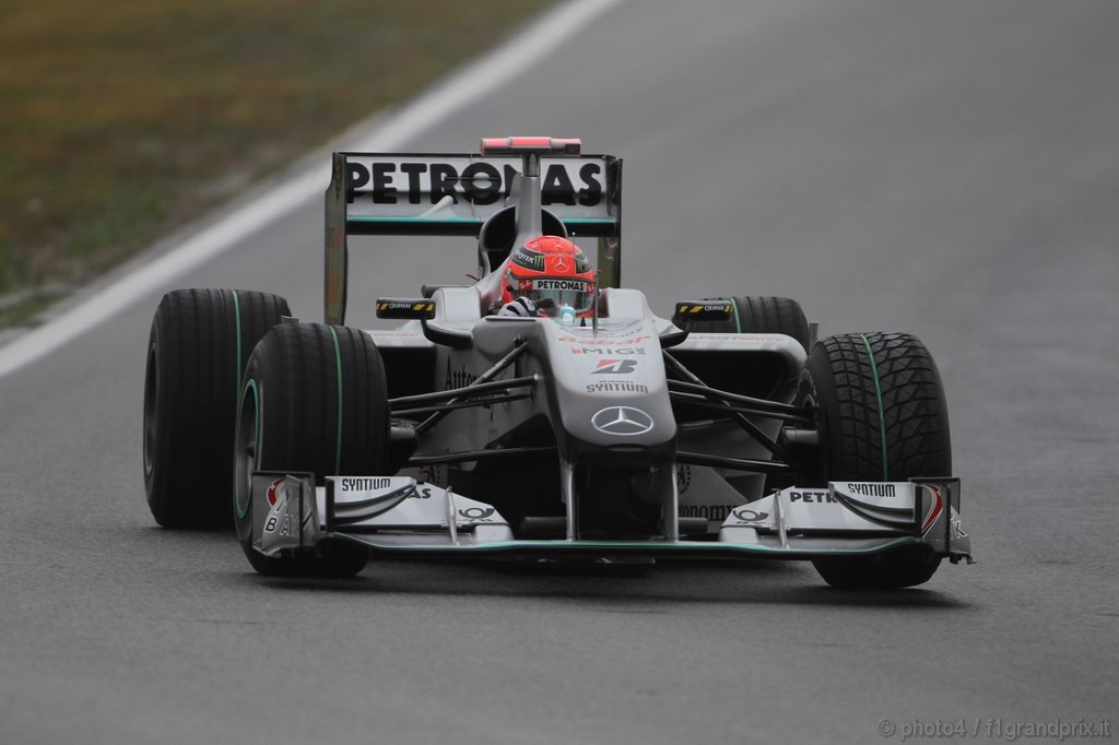 GP Germania, Prove Libere 1, Venerdi', Michael Schumacher (GER), Mercedes GP  F1 Team, MGP W01 