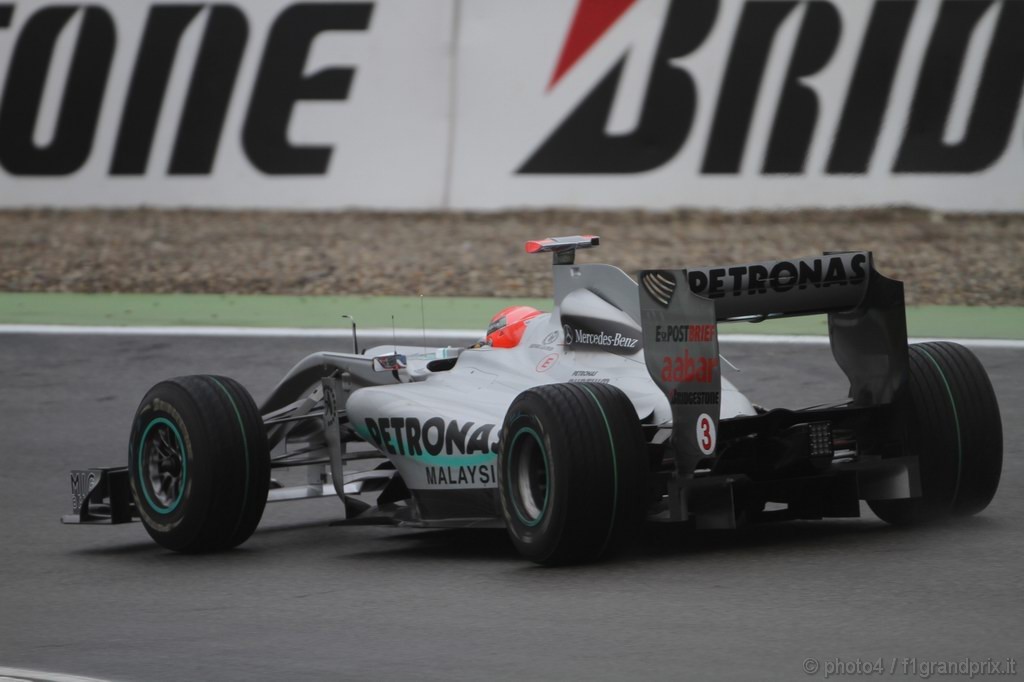 GP Germania, Prove Libere 1, Venerdi', Michael Schumacher (GER), Mercedes GP  F1 Team, MGP W01 