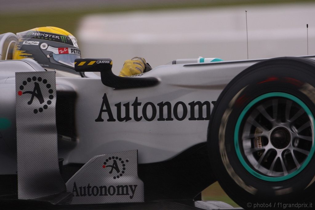 GP Germania, Prove Libere 1, Venerdi', Nico Rosberg (GER), Mercedes GP F1 Team, MGP W01 