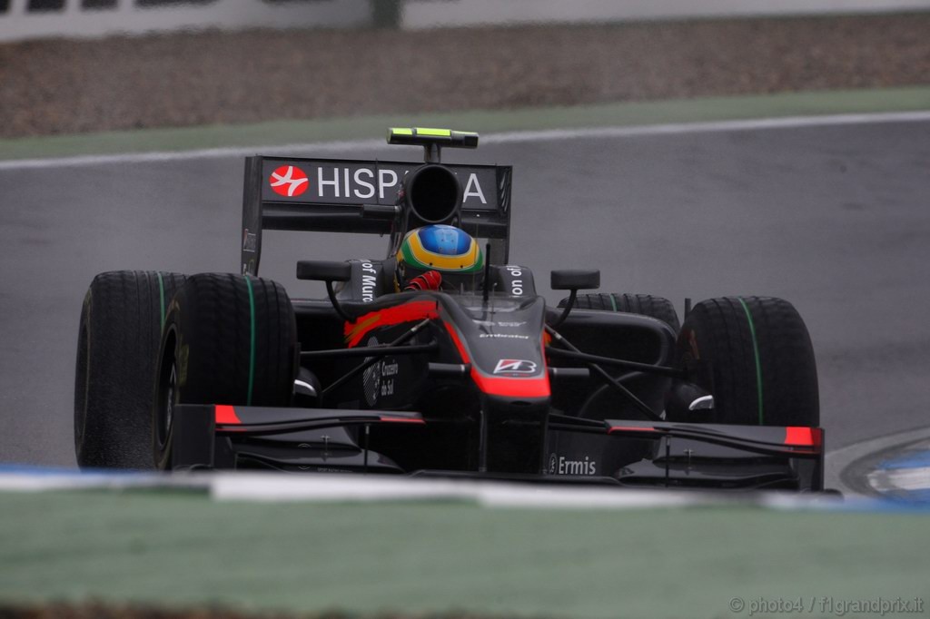 GP Germania, Prove Libere 1, Venerdi', Bruno Senna (BRA), Hispania Racing F1 Team (HRT), F110 
