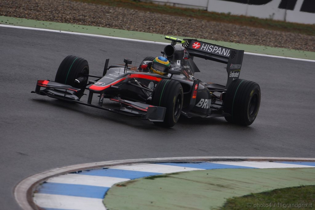 GP Germania, Prove Libere 1, Venerdi', Bruno Senna (BRA), Hispania Racing F1 Team (HRT), F110 