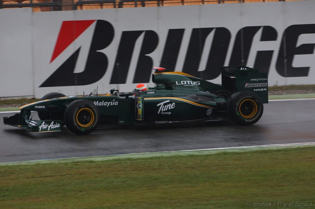 GP Germania, Prove Libere 1, Venerdi', Jarno Trulli (ITA), Lotus Racing, T127 