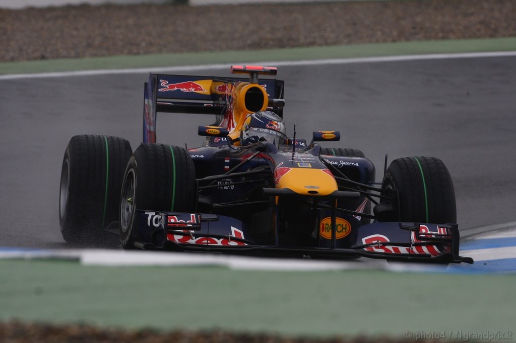 GP Germania, Prove Libere 1, Venerdi', Sebastian Vettel (GER), Red Bull Racing, RB6 