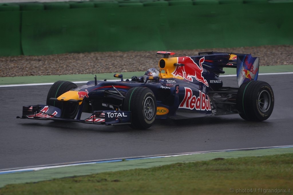 GP Germania, Prove Libere 1, Venerdi', Sebastian Vettel (GER), Red Bull Racing, RB6 