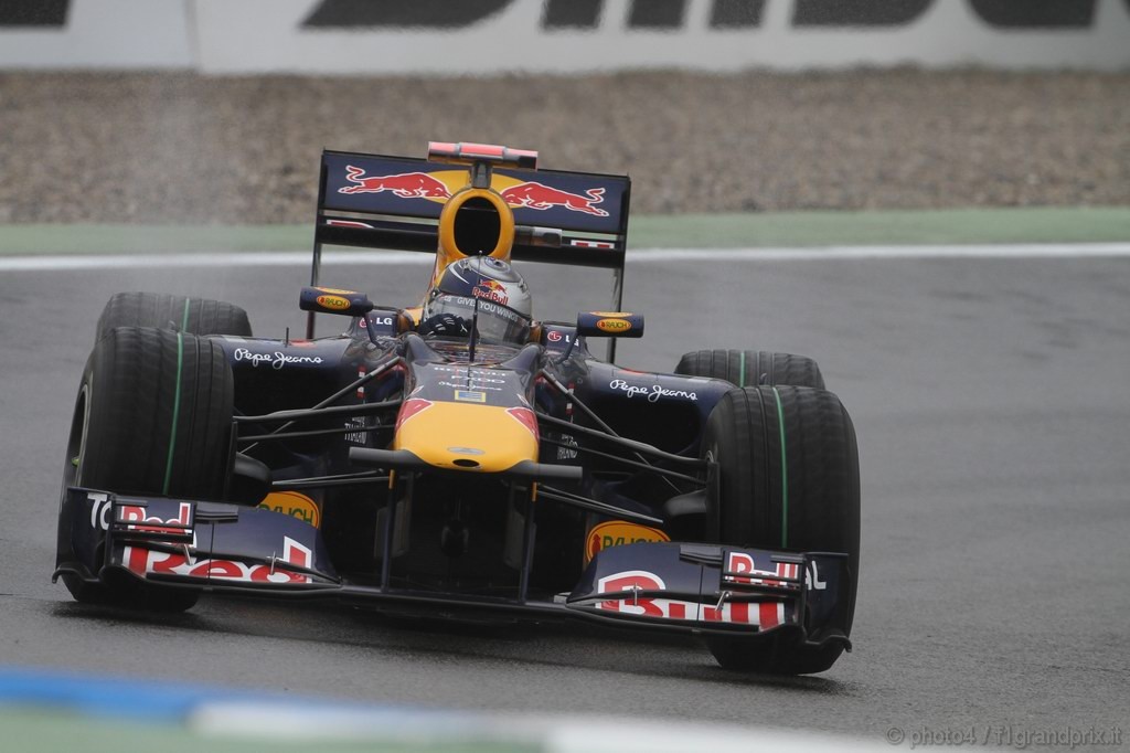 GP Germania, Prove Libere 1, Venerdi', Sebastian Vettel (GER), Red Bull Racing, RB6 