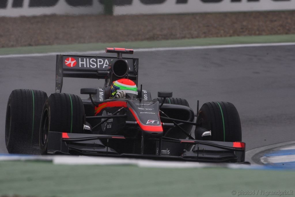 GP Germania, Prove Libere 1, Venerdi', Sakon Yamamoto (JPN), Hispania Racing F1 Team (HRT), F110  