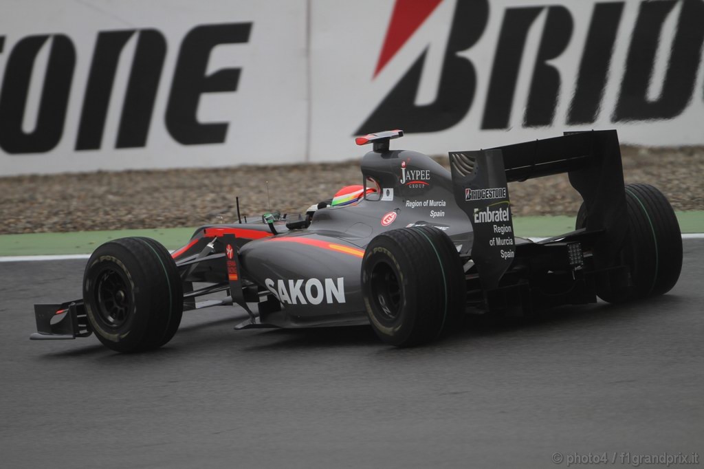 GP Germania, Prove Libere 1, Venerdi', Sakon Yamamoto (JPN), Hispania Racing F1 Team (HRT), F110  