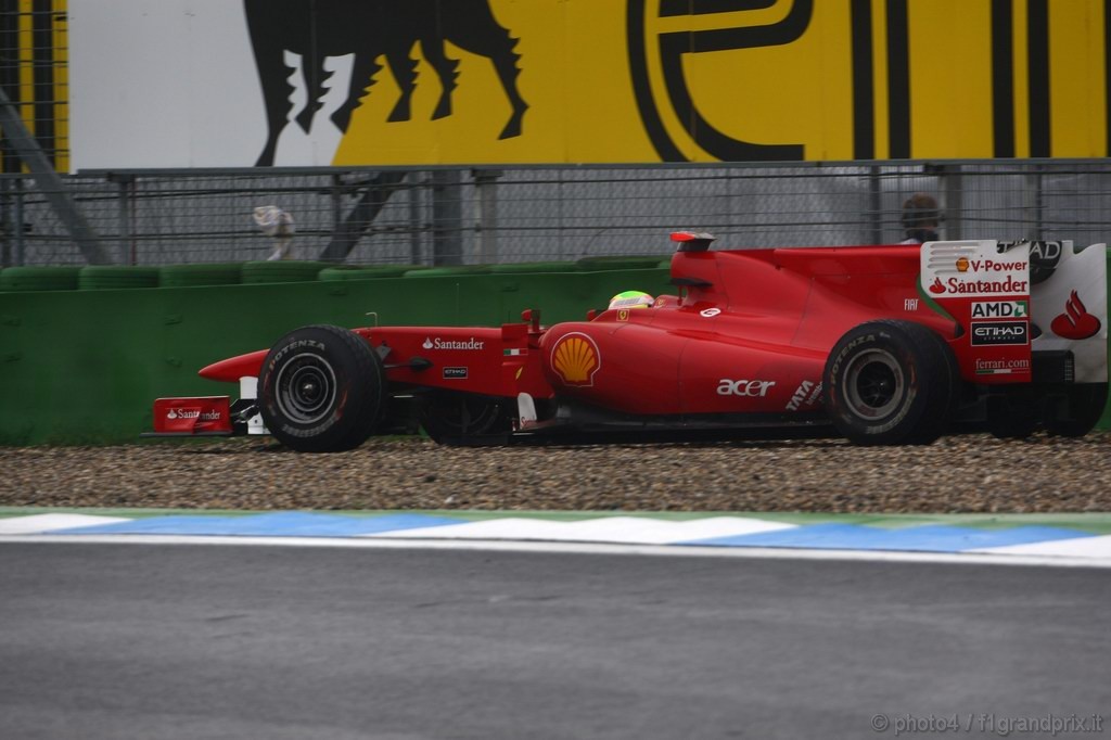 GP Germania, Prove Libere 1, Venerdi', Felipe Massa (BRA), Ferrari, F10 