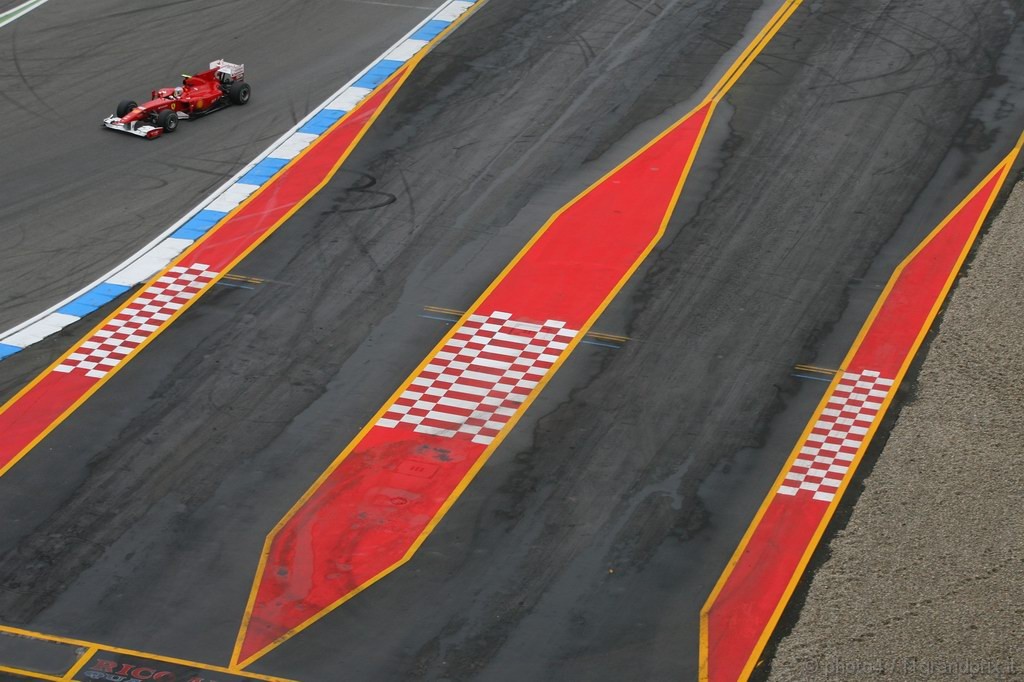 GP Germania, Prove Libere 2, Venerdi', Fernando Alonso (ESP), Ferrari, F10 