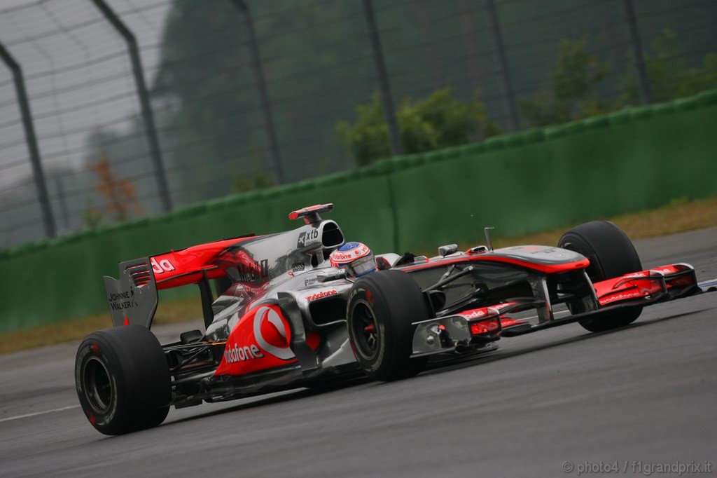 GP Germania, Prove Libere 2, Venerdi', Jenson Button (GBR), McLaren  Mercedes, MP4-25 