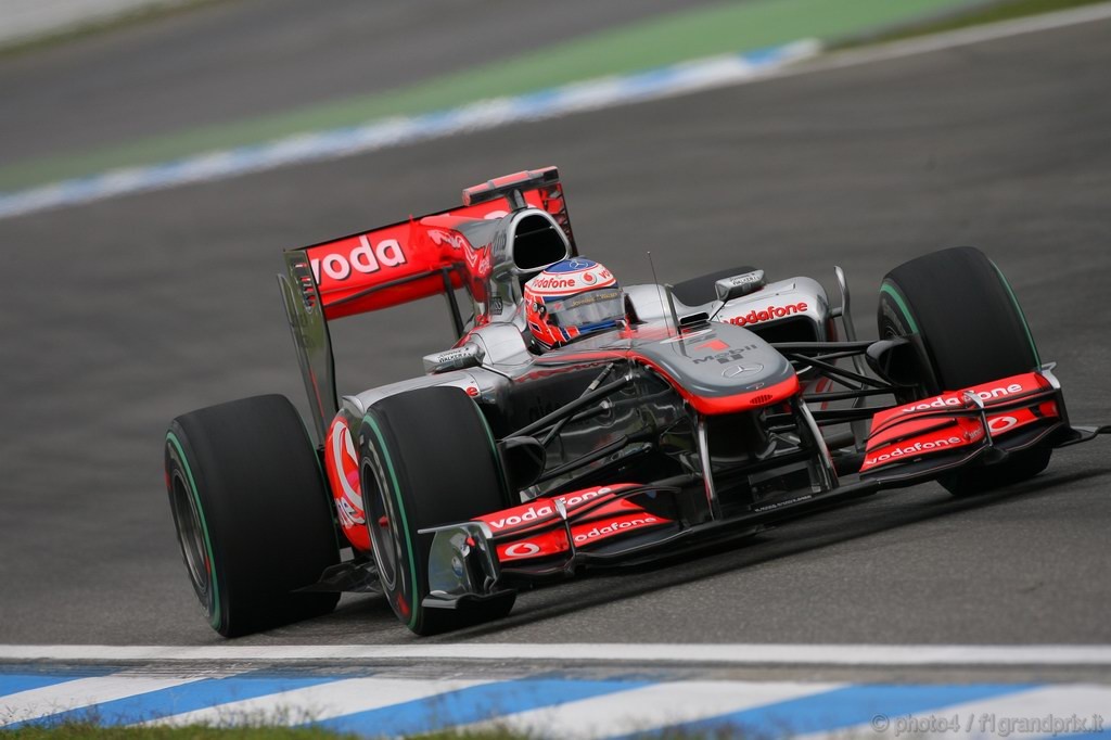 GP Germania, Prove Libere 2, Venerdi', Jenson Button (GBR), McLaren  Mercedes, MP4-25 