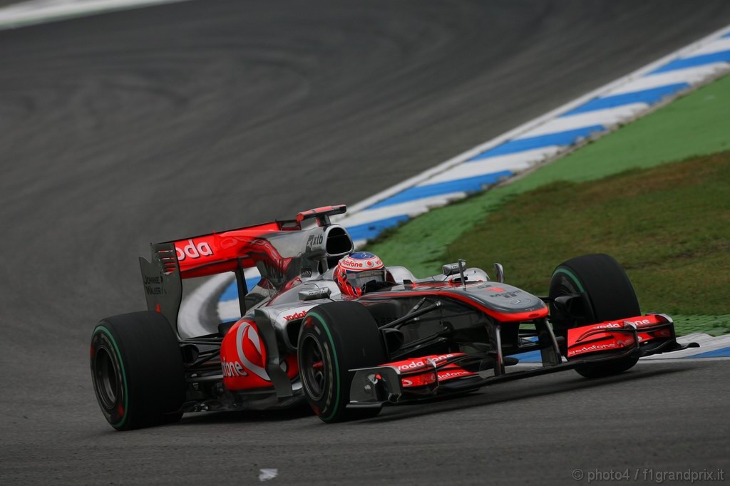 GP Germania, Prove Libere 2, Venerdi', Jenson Button (GBR), McLaren  Mercedes, MP4-25 