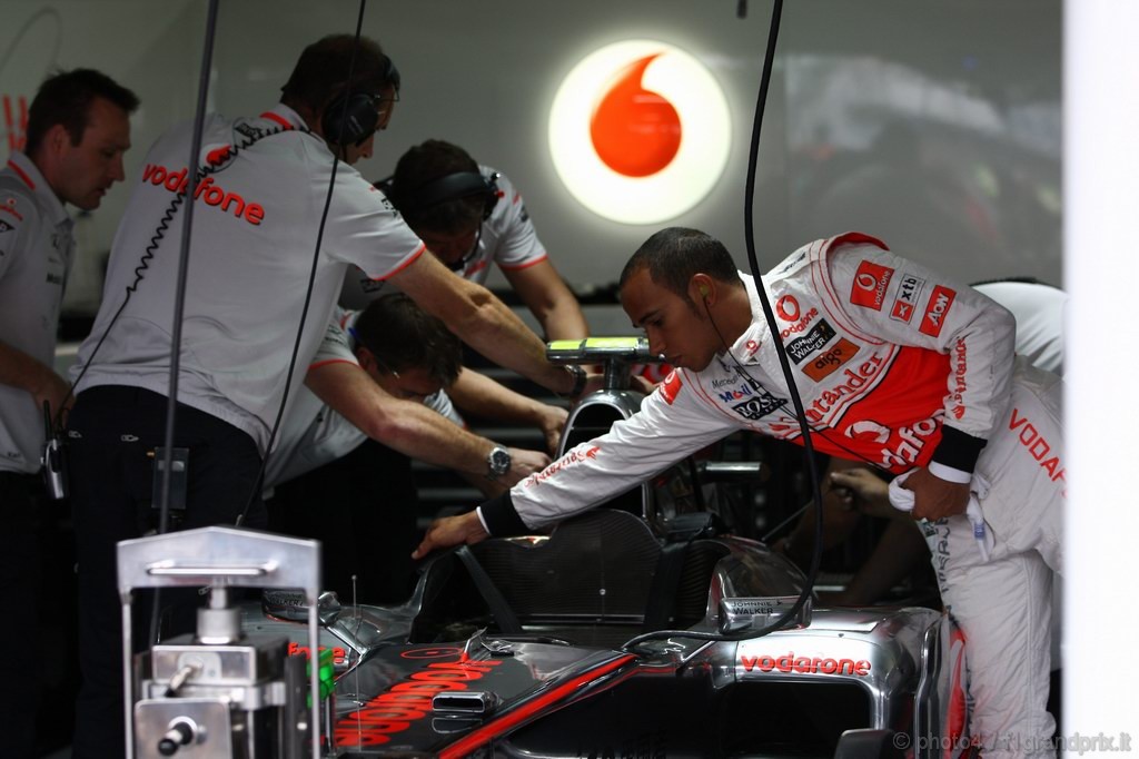 GP Germania, Prove Libere 2, Venerdi', Lewis Hamilton (GBR), McLaren  Mercedes, MP4-25 