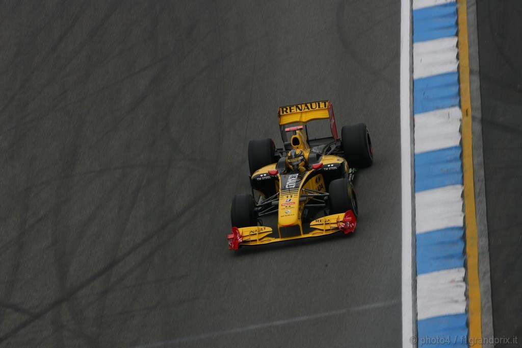 GP Germania, Prove Libere 2, Venerdi', Robert Kubica (POL), Renault F1 Team, R30 