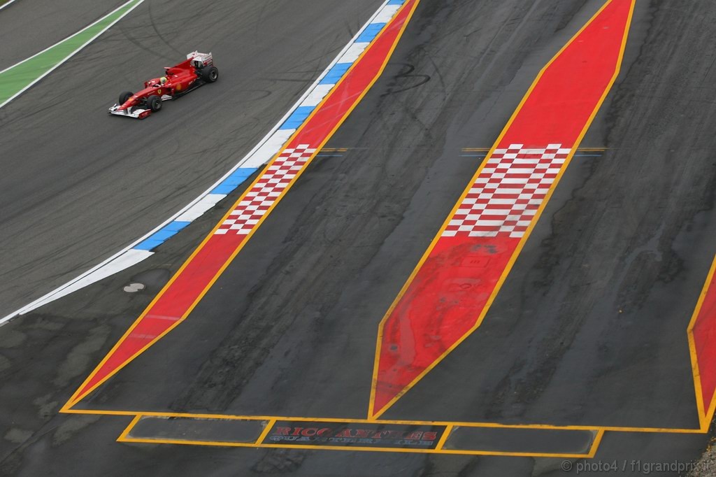 GP Germania, Prove Libere 2, Venerdi', Felipe Massa (BRA), Ferrari, F10 