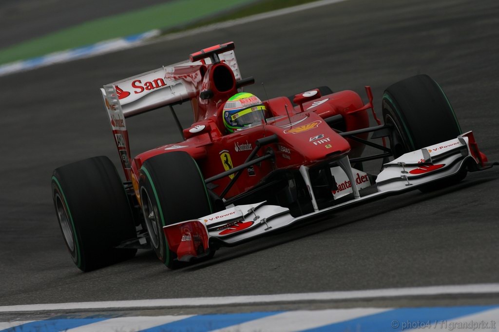GP Germania, Prove Libere 2, Venerdi', Felipe Massa (BRA), Ferrari, F10 