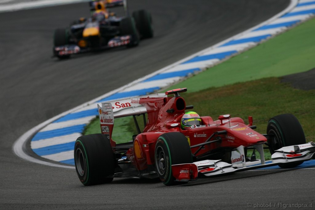 GP Germania, Prove Libere 2, Venerdi', Felipe Massa (BRA), Ferrari, F10 
