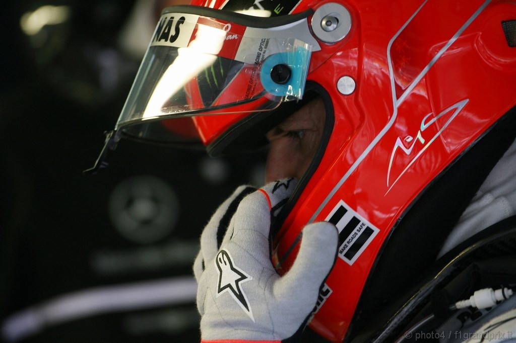 GP Germania, Prove Libere 2, Venerdi', Michael Schumacher (GER), Mercedes GP  F1 Team, MGP W01 