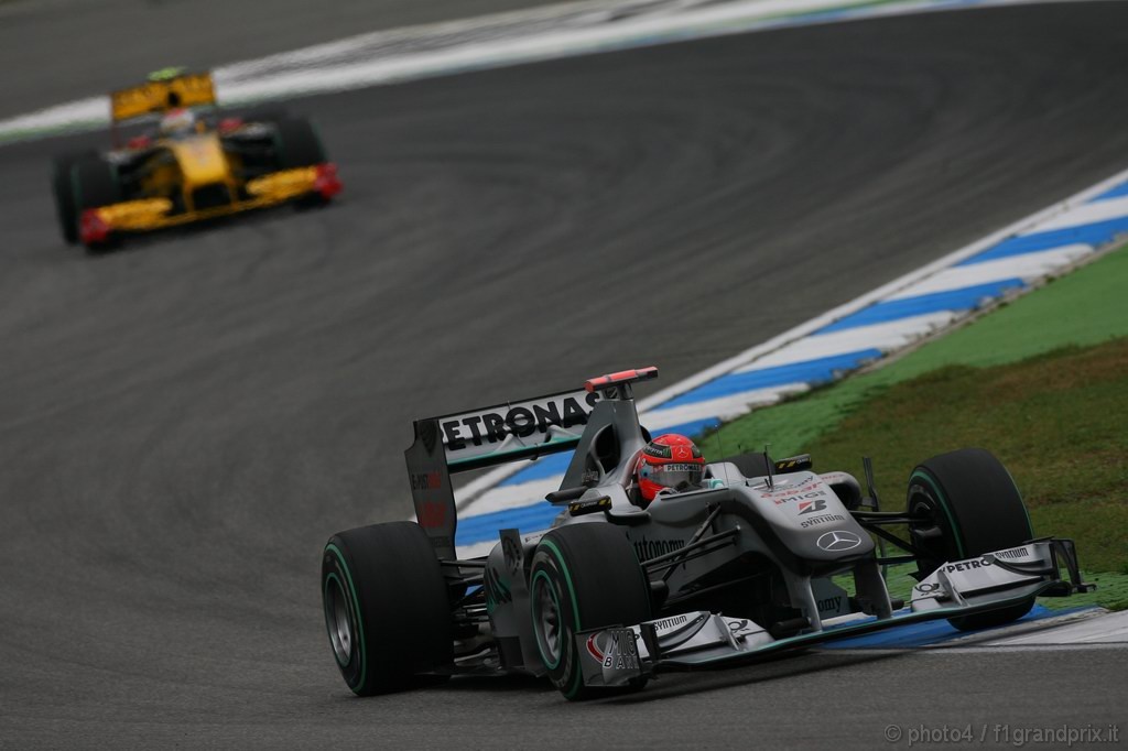 GP Germania, Prove Libere 2, Venerdi', Michael Schumacher (GER), Mercedes GP  F1 Team, MGP W01 