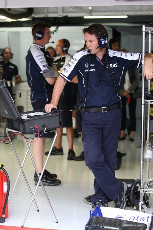 GP Germania, Prove Libere 2, Venerdi', Sam Michael (AUS) Williams Technical Director 