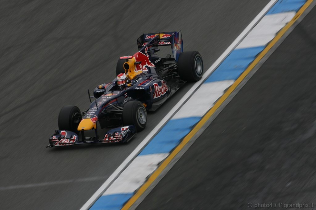 GP Germania, Prove Libere 2, Venerdi', Sebastian Vettel (GER), Red Bull Racing, RB6 