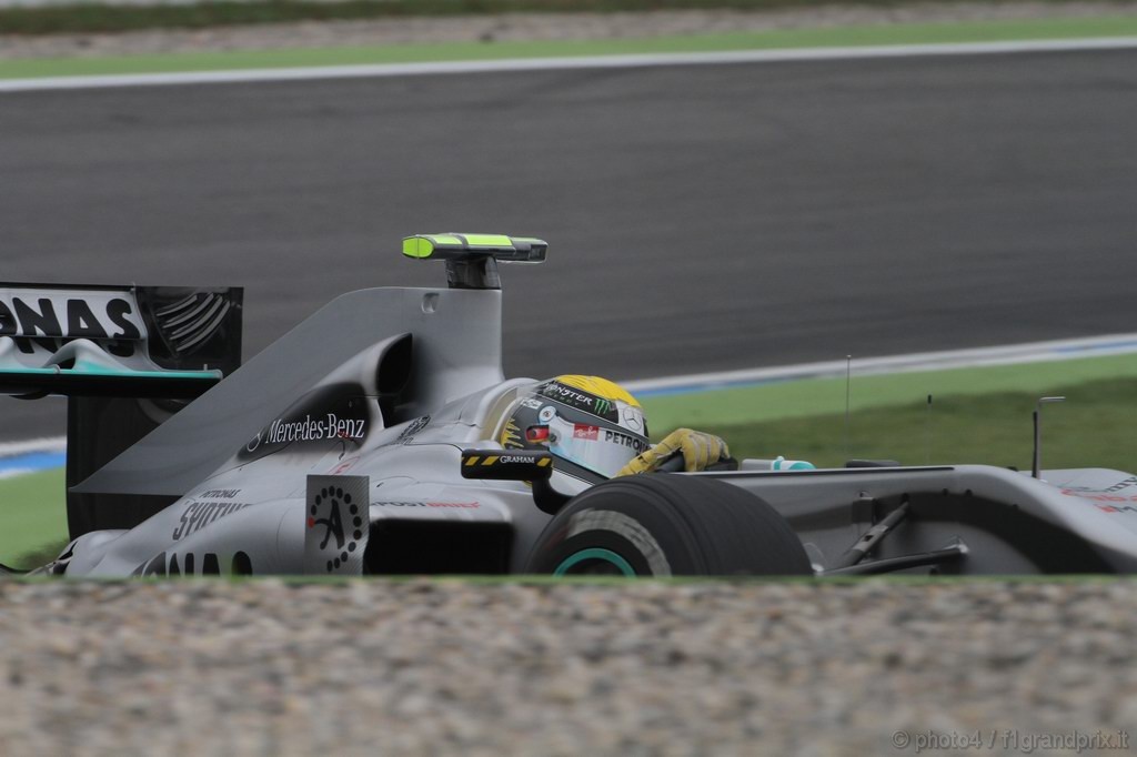 GP Germania, Prove Libere 2, Venerdi', Nico Rosberg (GER), Mercedes GP F1 Team, MGP W01 