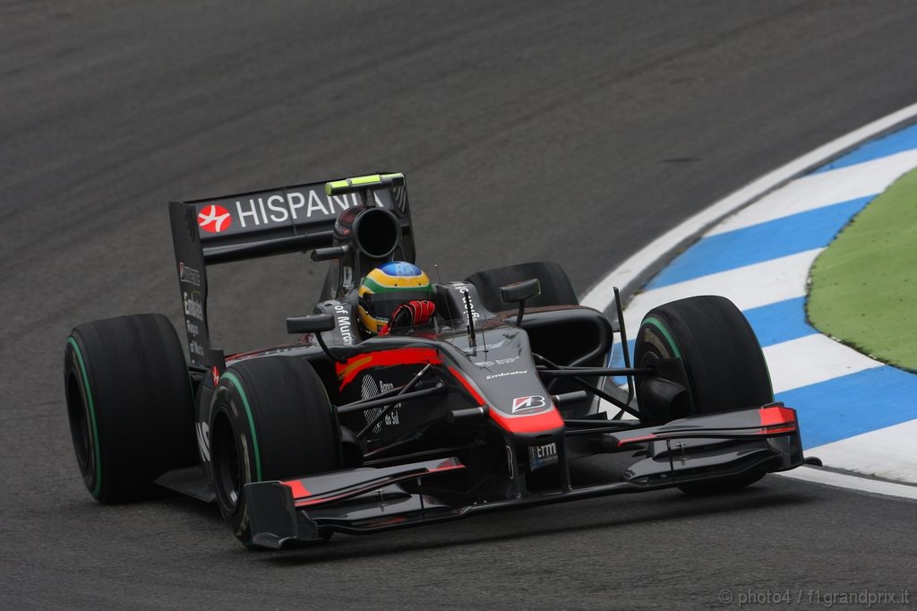 GP Germania, Prove Libere 2, Venerdi', Bruno Senna (BRA), Hispania Racing F1 Team (HRT), F110 