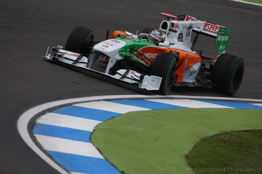 GP Germania, Prove Libere 2, Venerdi', Adrian Sutil (GER), Force India F1 Team, VJM03 