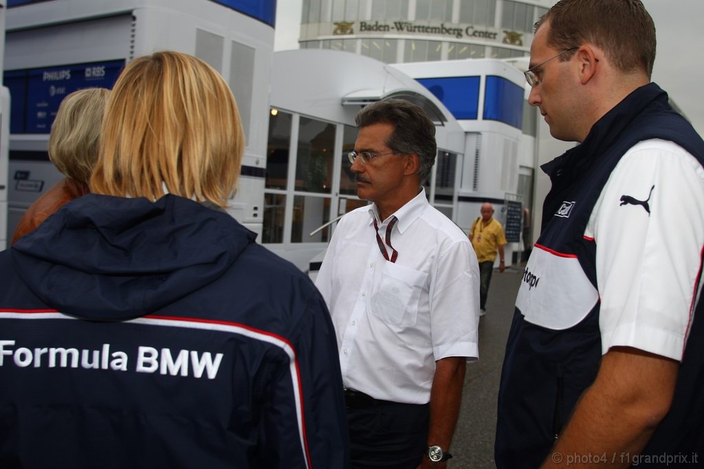 GP Germania, Prove Libere 2, Venerdi', Dr. Mario Theissen (GER),  BMW Motorsport Director  