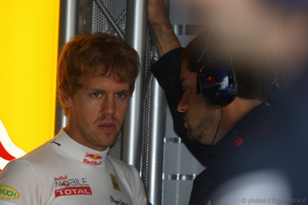 GP Germania, Prove Libere 2, Venerdi', Sebastian Vettel (GER), Red Bull Racing, RB6 