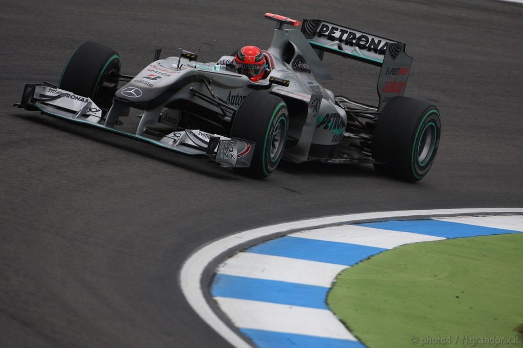 GP Germania, Prove Libere 2, Venerdi', Michael Schumacher (GER), Mercedes GP  F1 Team, MGP W01 