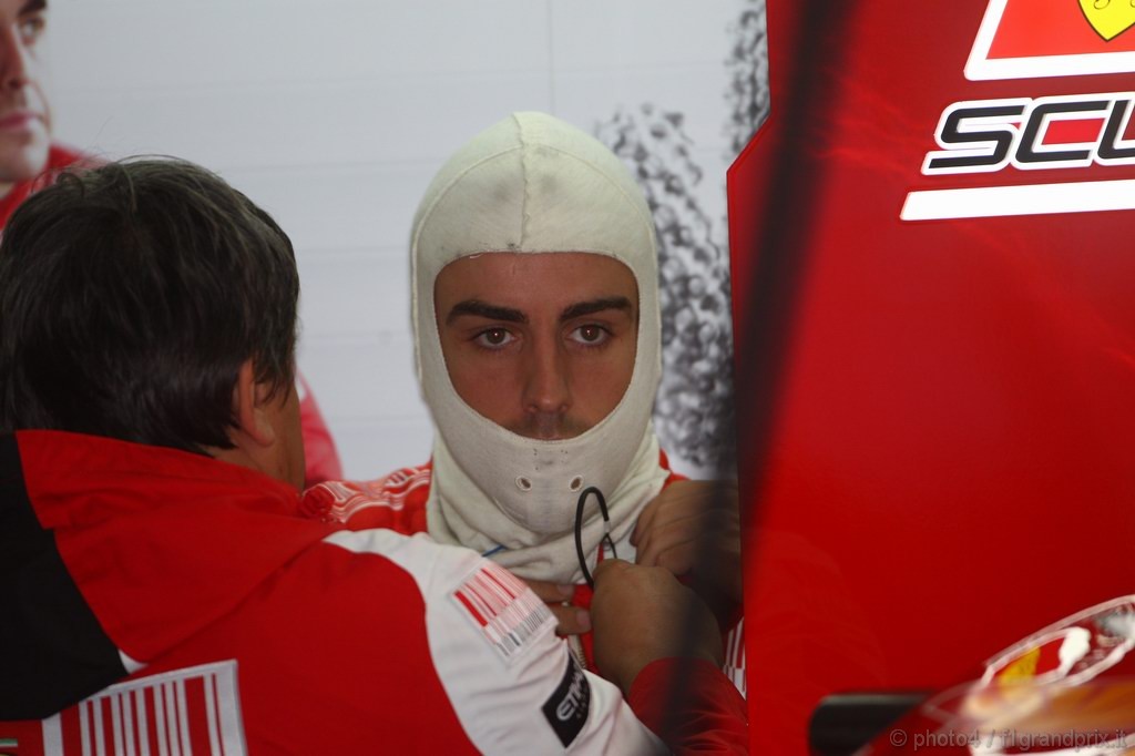 GP Germania, Prove Libere 2, Venerdi', Fernando Alonso (ESP), Ferrari, F10 