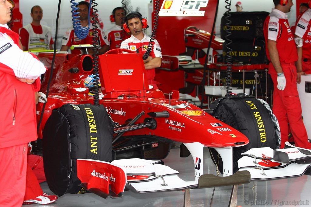 GP Germania, Prove Libere 2, Venerdi', Fernando Alonso (ESP), Ferrari, F10 