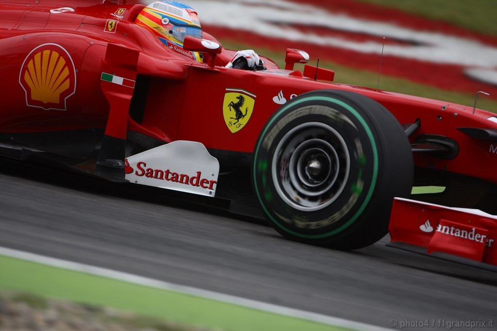 GP Germania, Prove Libere 2, Venerdi', Fernando Alonso (ESP), Ferrari, F10 