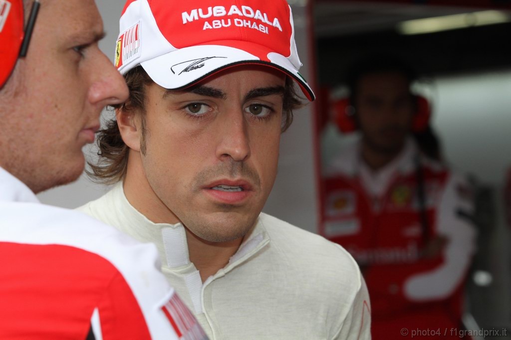 GP Germania, Prove Libere 2, Venerdi', Fernando Alonso (ESP), Ferrari, F10 