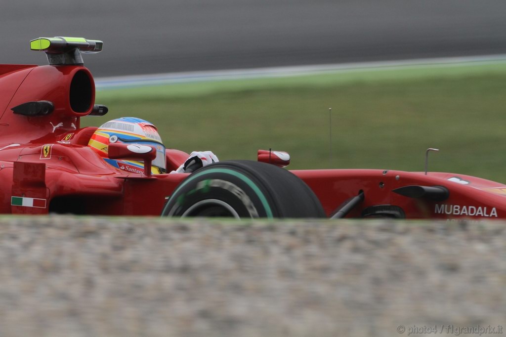 GP Germania, Prove Libere 2, Venerdi', Fernando Alonso (ESP), Ferrari, F10 