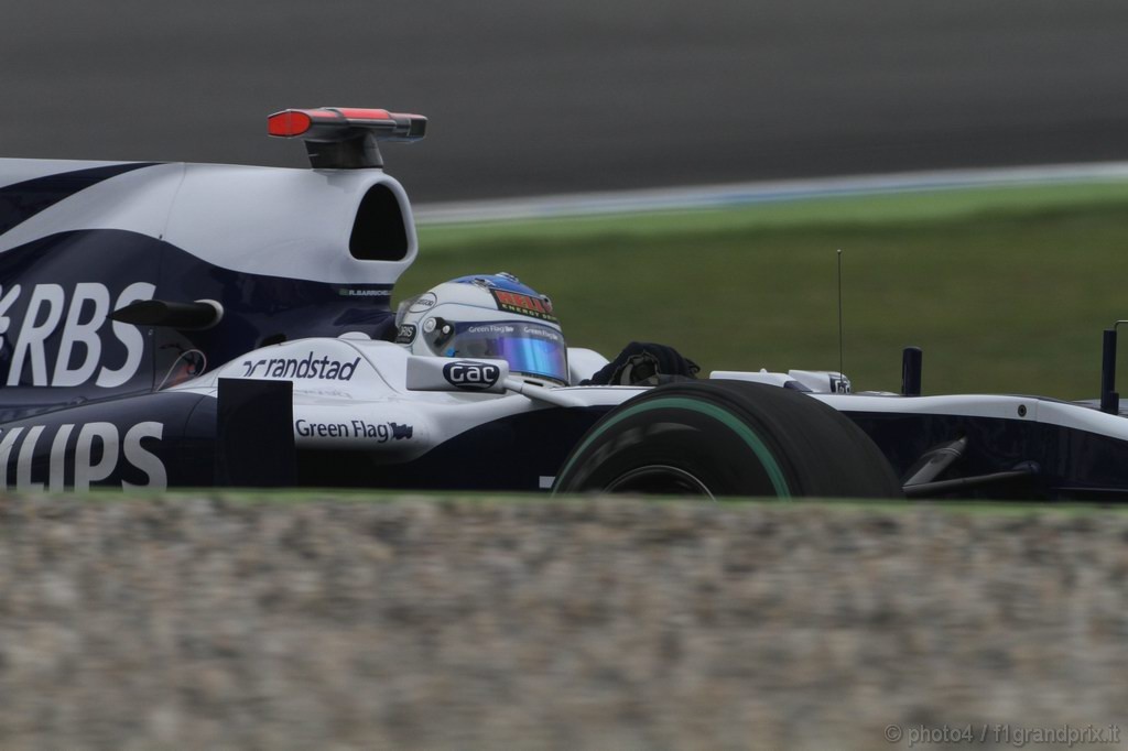 GP Germania, Prove Libere 2, Venerdi', Rubens Barrichello (BRA), Williams, FW32 