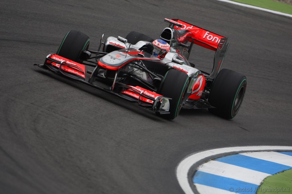 GP Germania, Prove Libere 2, Venerdi', Jenson Button (GBR), McLaren  Mercedes, MP4-25 
