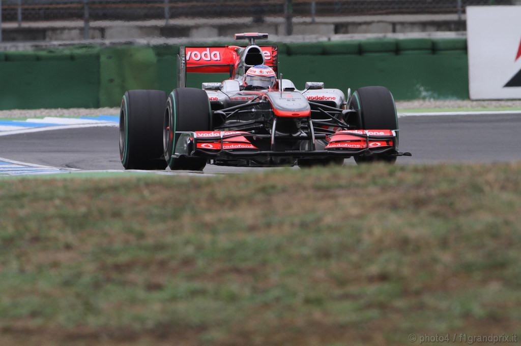 GP Germania, Prove Libere 2, Venerdi', Jenson Button (GBR), McLaren  Mercedes, MP4-25 