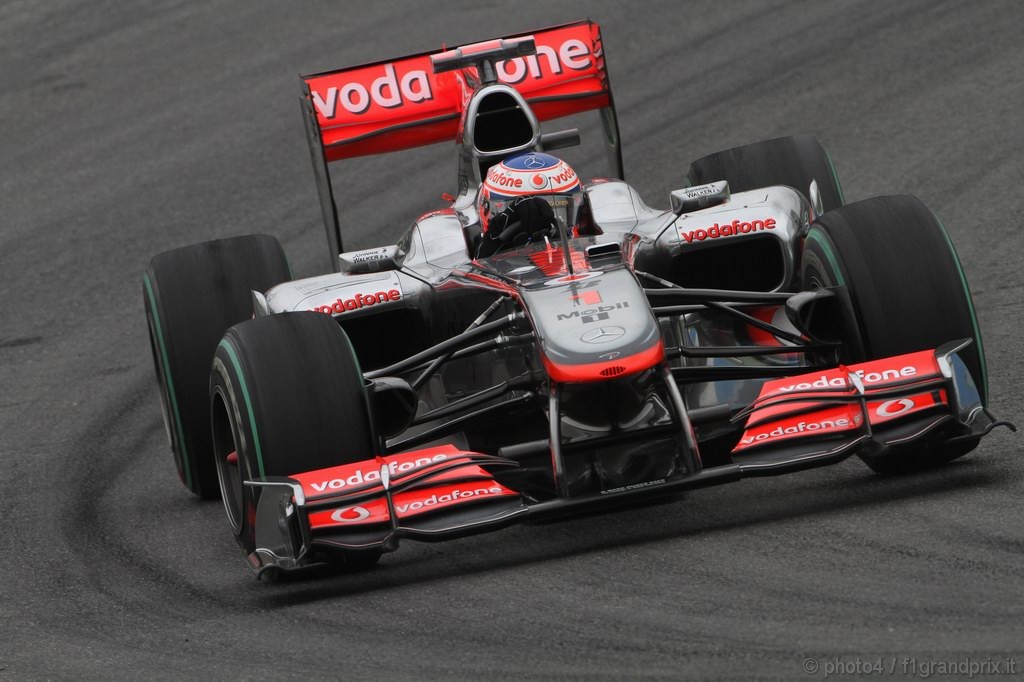 GP Germania, Prove Libere 2, Venerdi', Jenson Button (GBR), McLaren  Mercedes, MP4-25 
