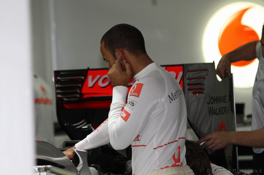 GP Germania, Prove Libere 2, Venerdi', Lewis Hamilton (GBR), McLaren  Mercedes, MP4-25 