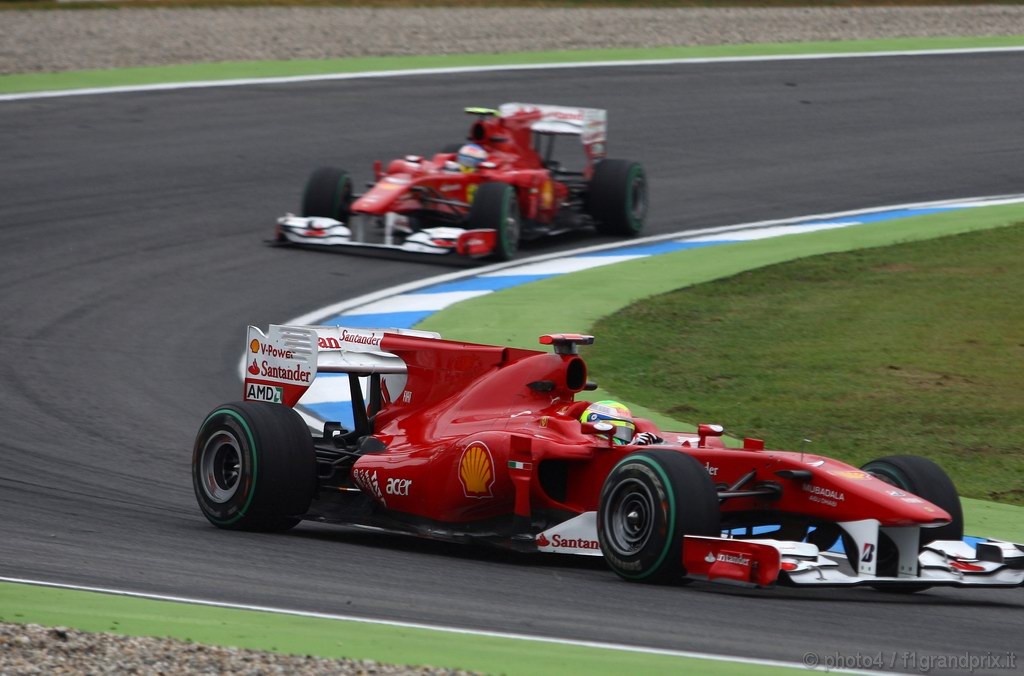 GP Germania, Prove Libere 2, Venerdi', Felipe Massa (BRA), Ferrari, F10 