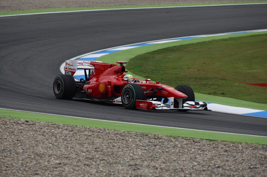 GP Germania, Prove Libere 2, Venerdi', Felipe Massa (BRA), Ferrari, F10 