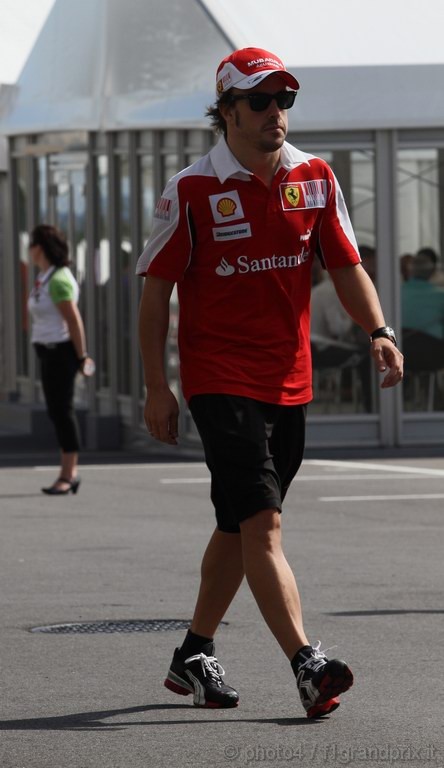 GP Giappone, Domenica, Fernando Alonso (ESP), Ferrari, F10 