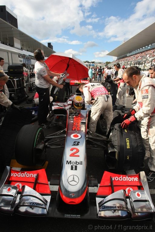 GP Giappone, Gara, Lewis Hamilton (GBR), McLaren  Mercedes, MP4-25 
