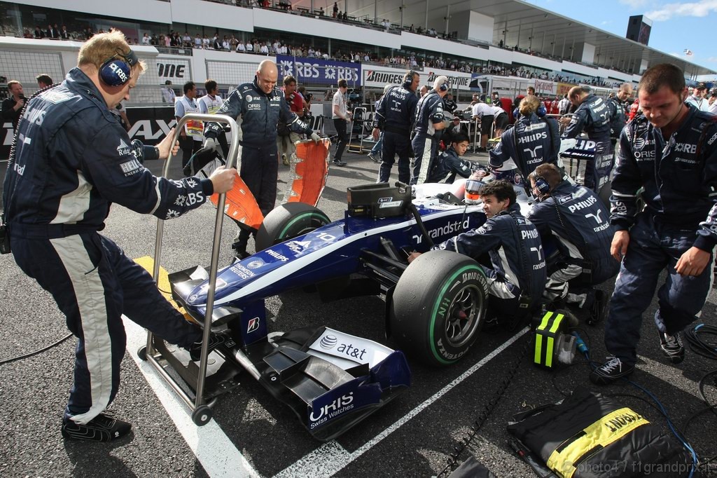 GP Giappone, Gara, Nico Hulkenberg (GER), Williams, FW32 