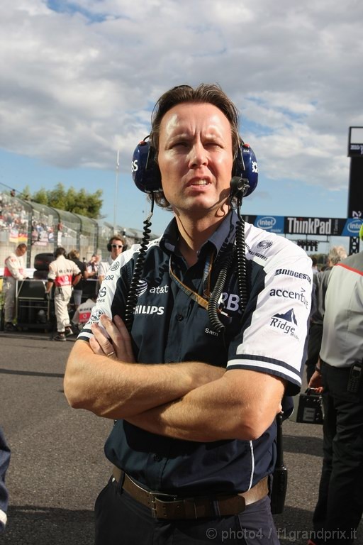 GP Giappone, Gara, Sam Michael (AUS) Williams Technical Director