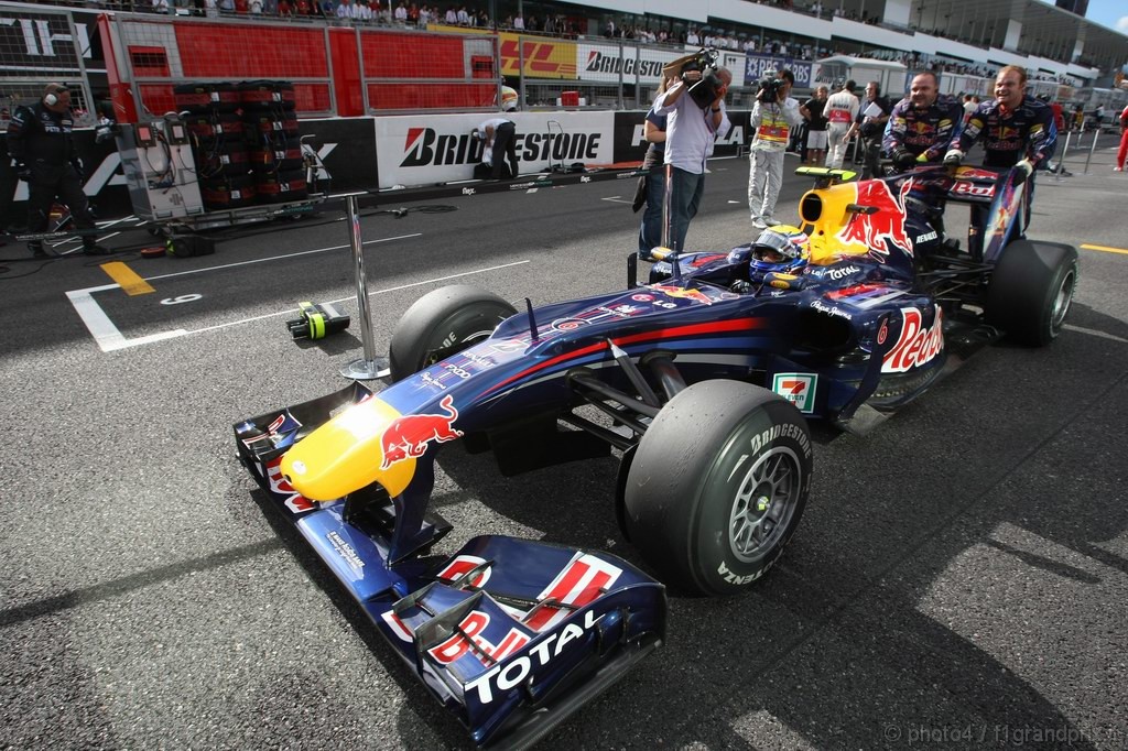 GP Giappone, Gara, Mark Webber (AUS), Red Bull Racing, RB6 